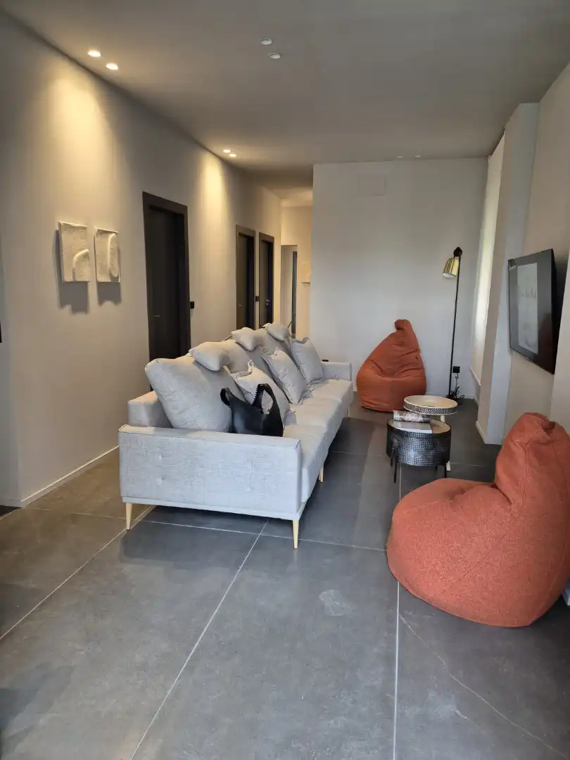 Living room of Houses for rent in Murcia  with Air Conditioner, Private garden and Furnished