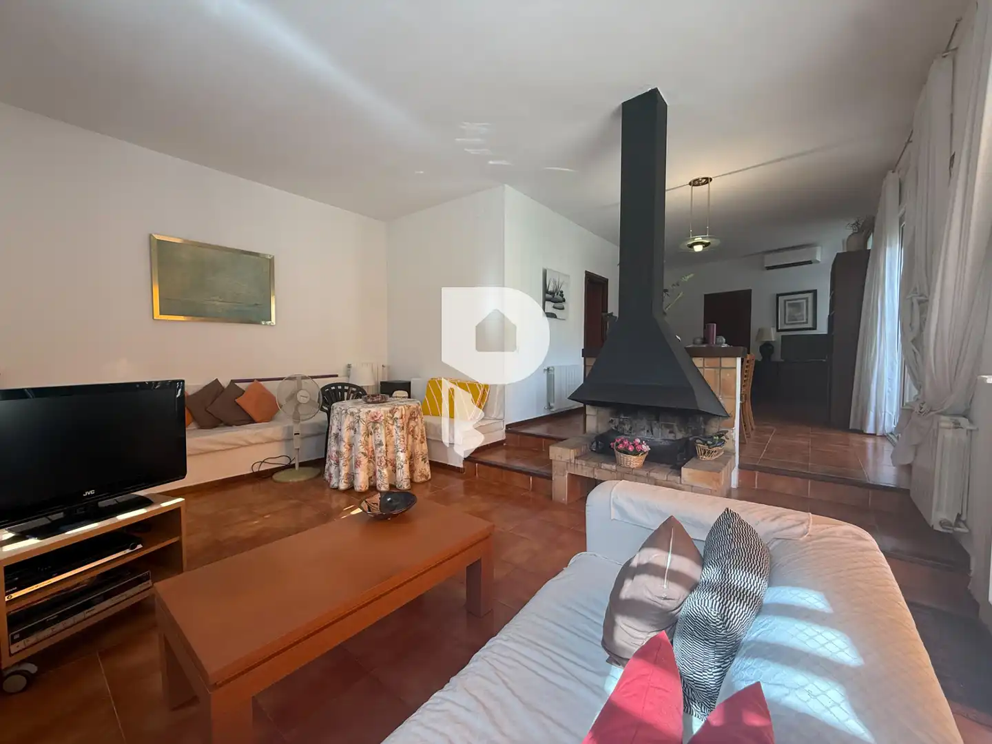 Living room of Houses for sale in Cervelló  with Air Conditioner, Heating and Private garden