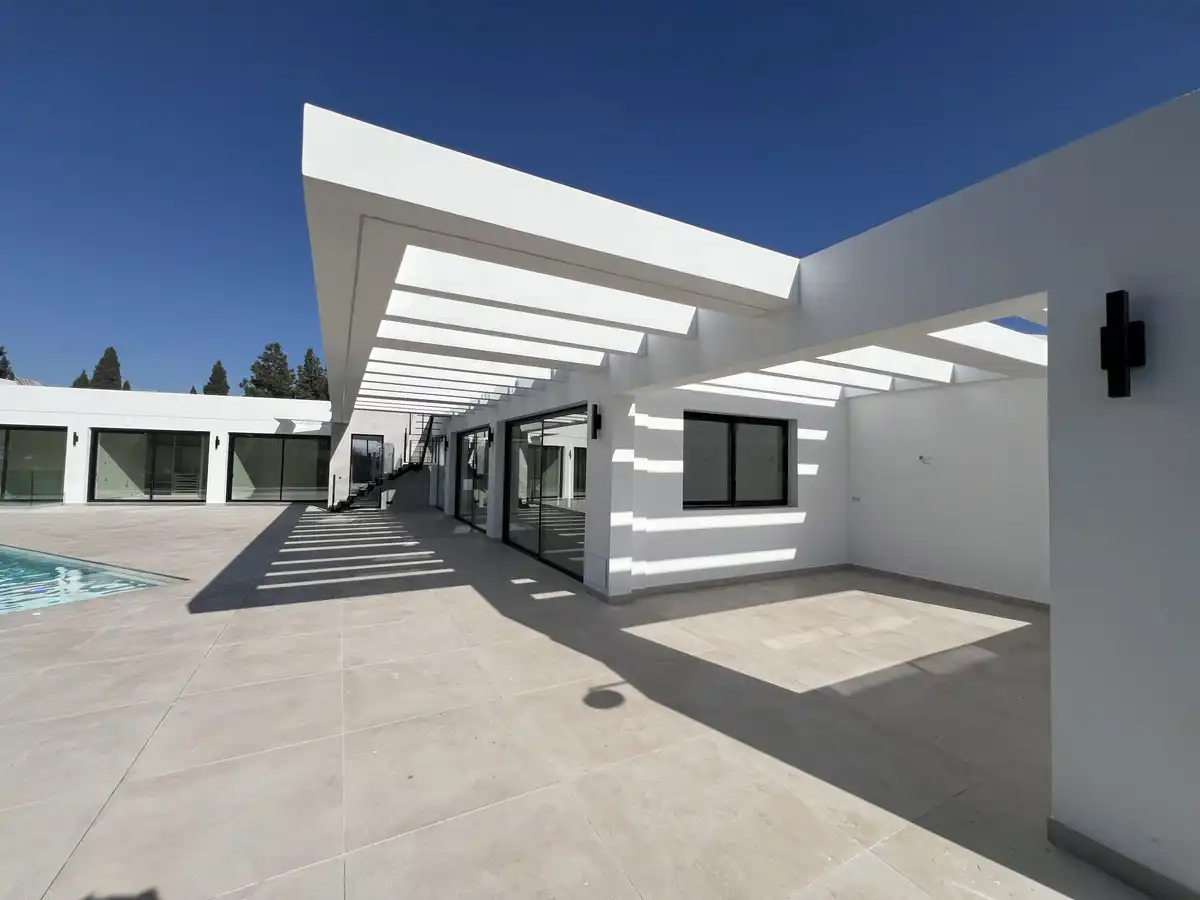 Vista exterior de Casa o chalet en venta en Mijas con Terraza