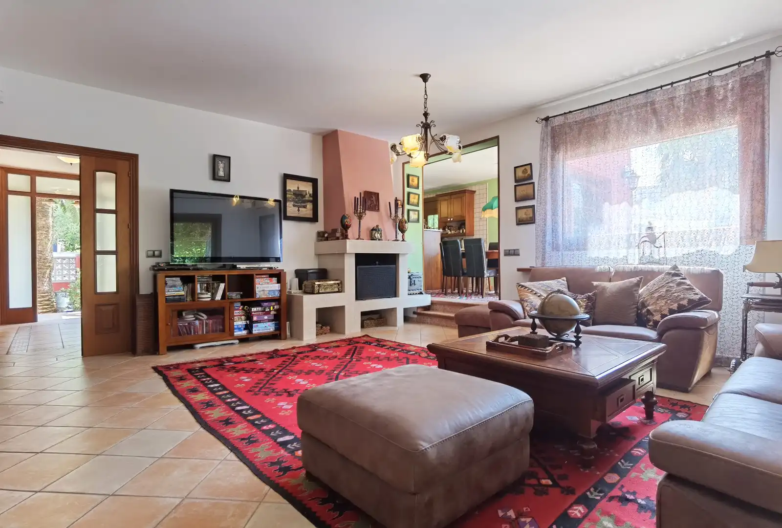 Sala de estar de Casa o chalet en venta en Empuriabrava con Aire acondicionado, Calefacción y Jardín privado