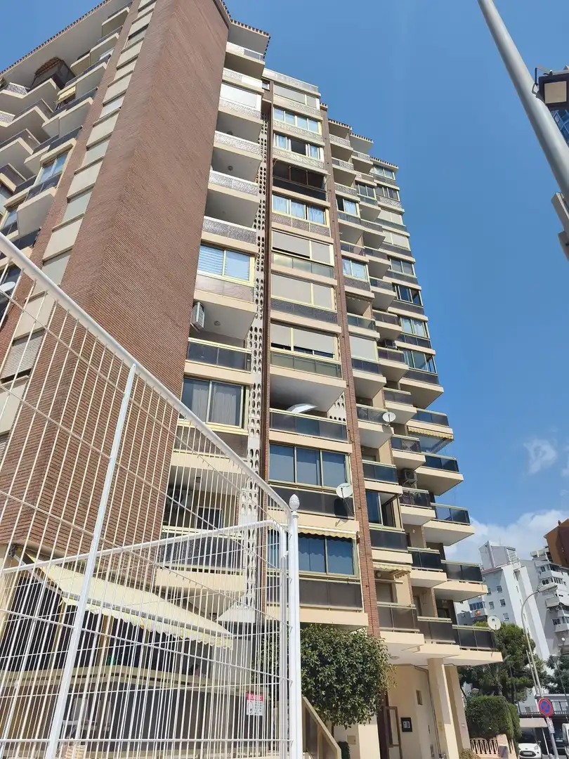 Exterior view of Flat for rent in Benidorm  with Air Conditioner, Terrace and Furnished