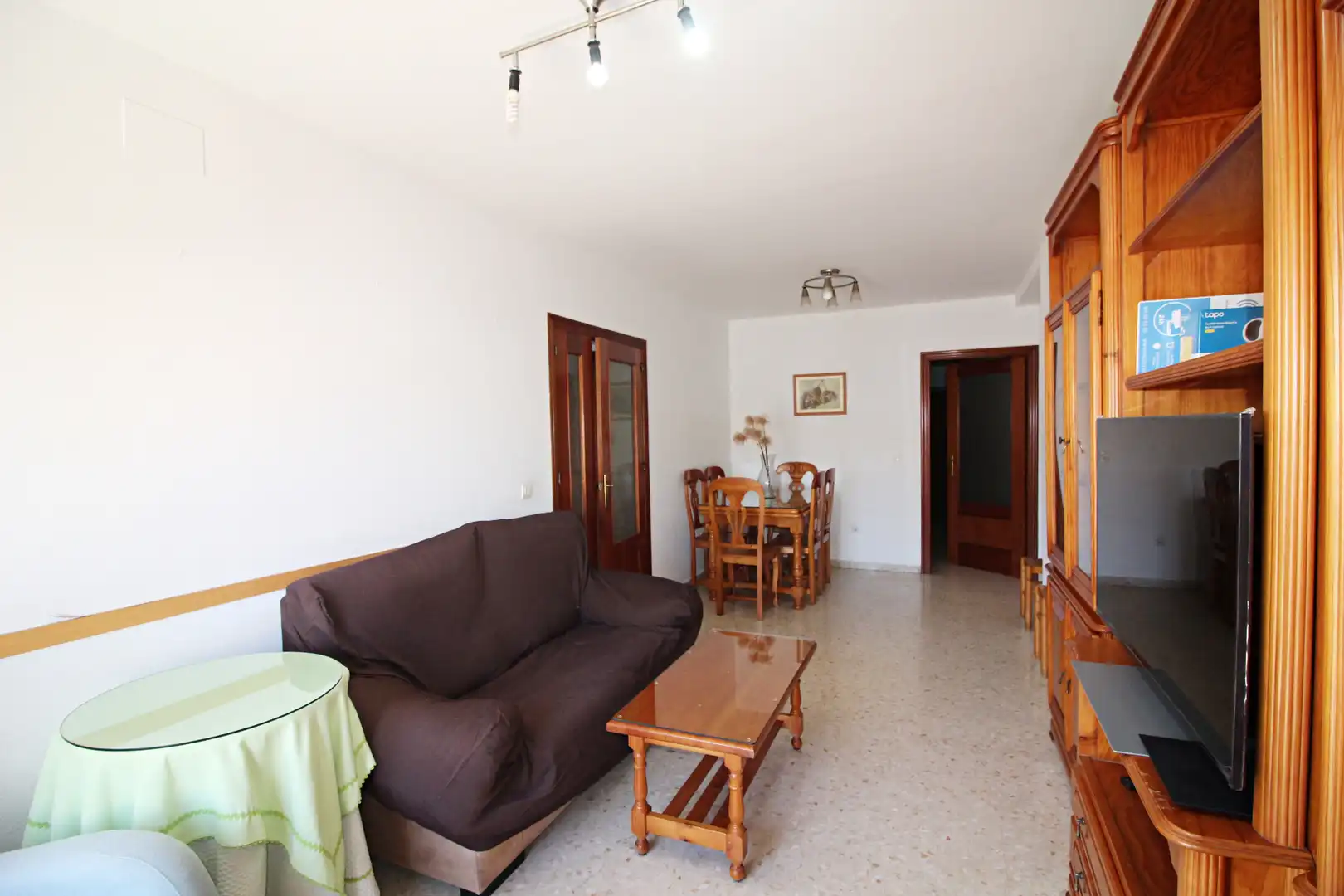 Wohnzimmer von Wohnung zum Verkauf in Huelva mit Möbliert und Balkon