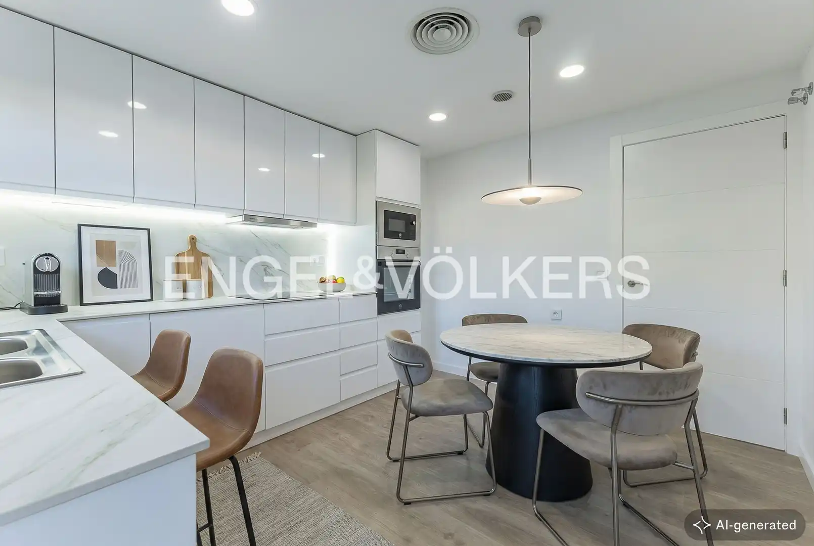 Cocina de Casa o chalet en venta en Calafell con Aire acondicionado, Calefacción y Jardín privado