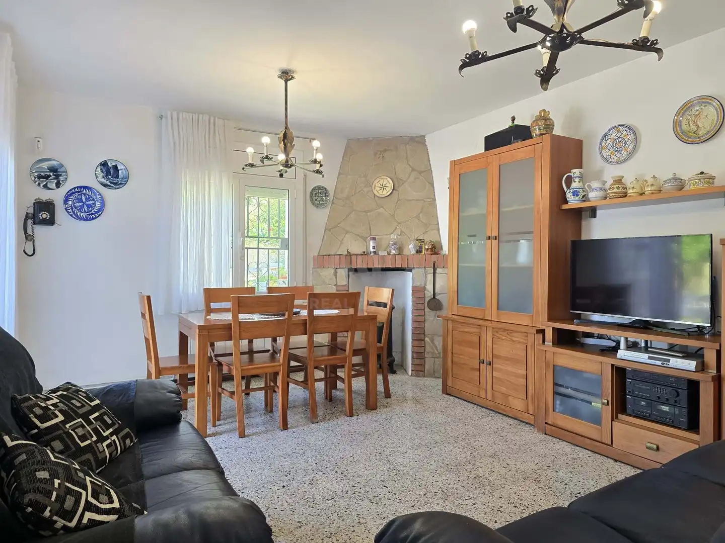 Dining room of Houses for sale in Calafell  with Swimming Pool
