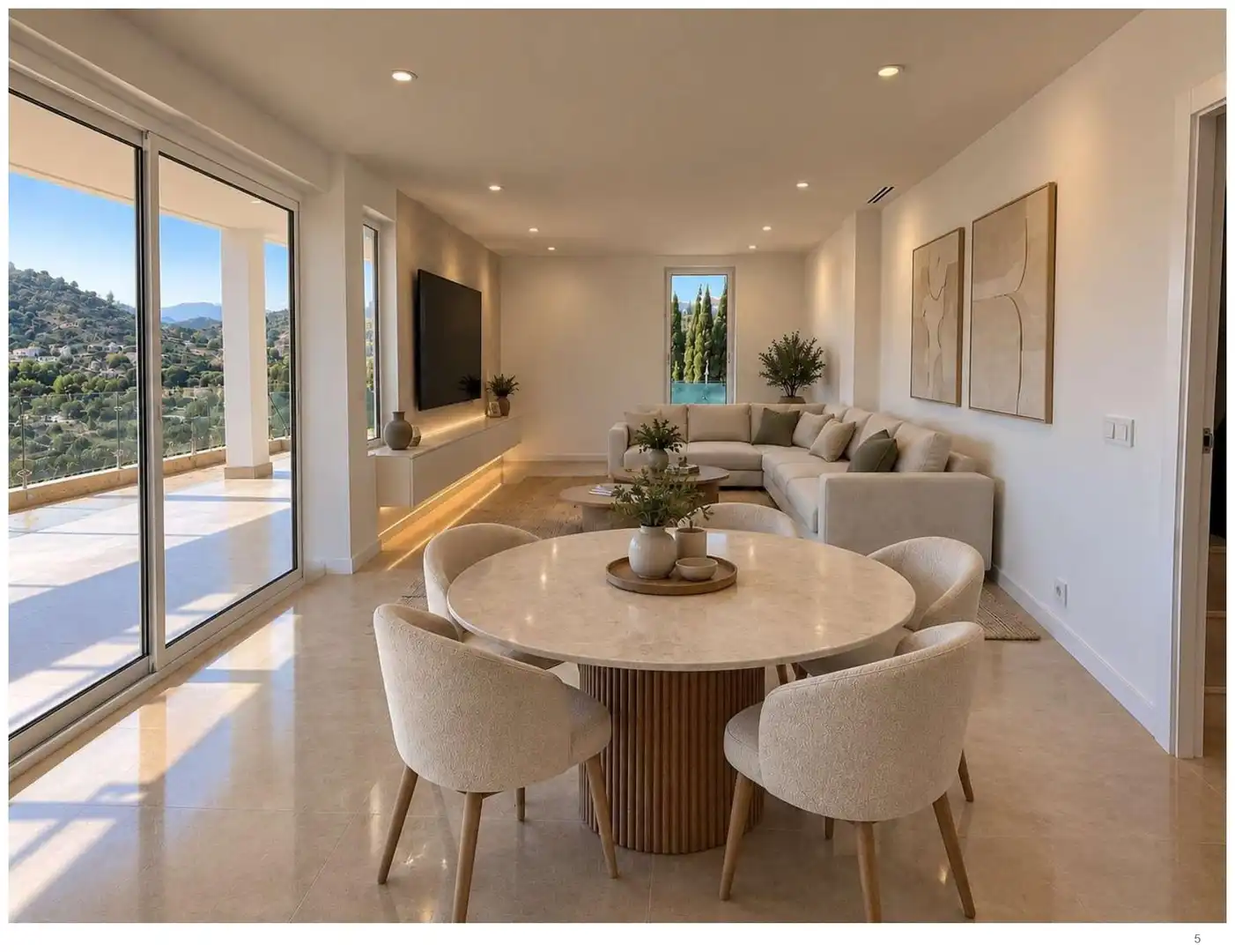 Casa a schiera con terrazza in vendita a Montserrat, imagen 4