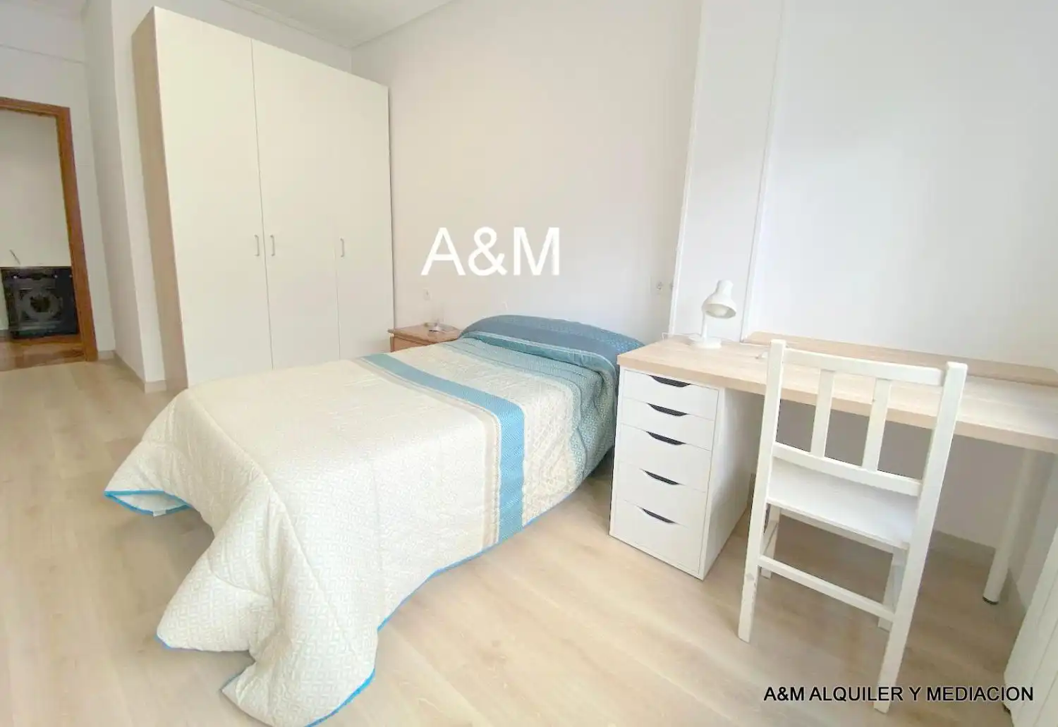 Bedroom of Flat for rent in Vitoria - Gasteiz  with Heating, Parquet flooring and Terrace
