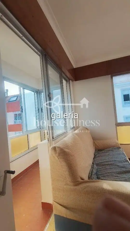 Schlafzimmer von Wohnung zum Verkauf in Cedeira mit Terrasse, Abstellraum und Möbliert