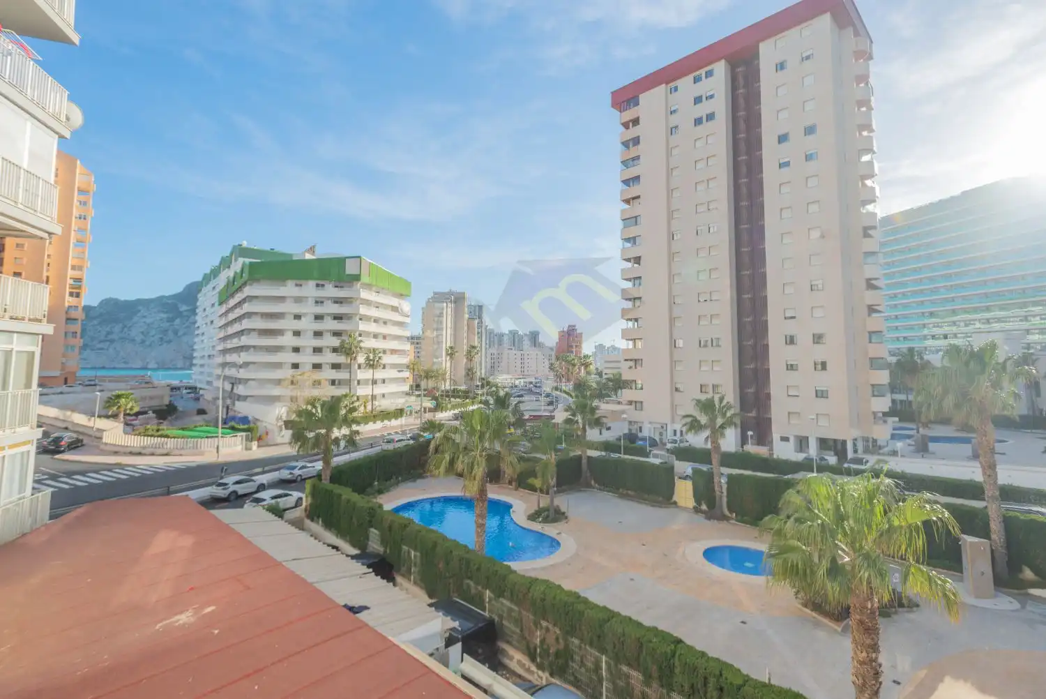 Vista exterior de Apartamento en venta en Calpe / Calp con Balcón