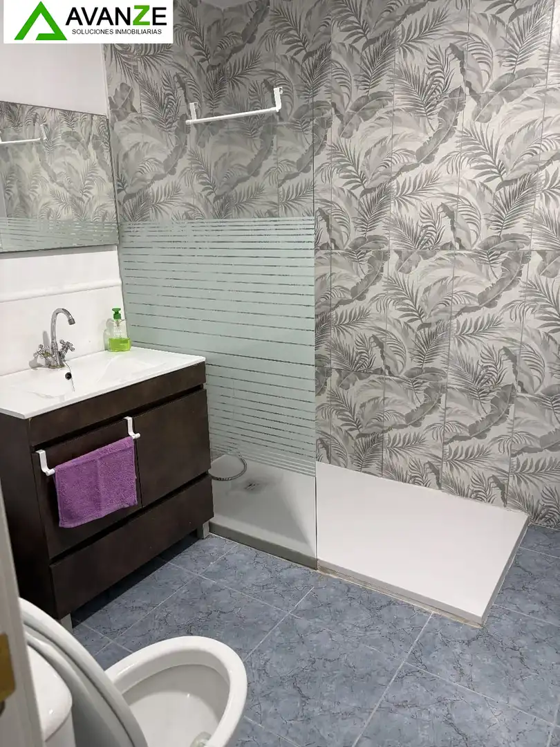 Badezimmer von Haus oder Chalet zum Verkauf in Montijo mit Klimaanlage
