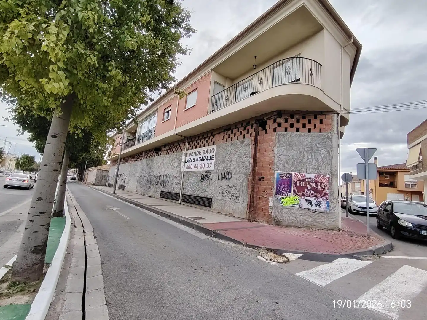 Vista exterior de Garaje en venta en Alcantarilla