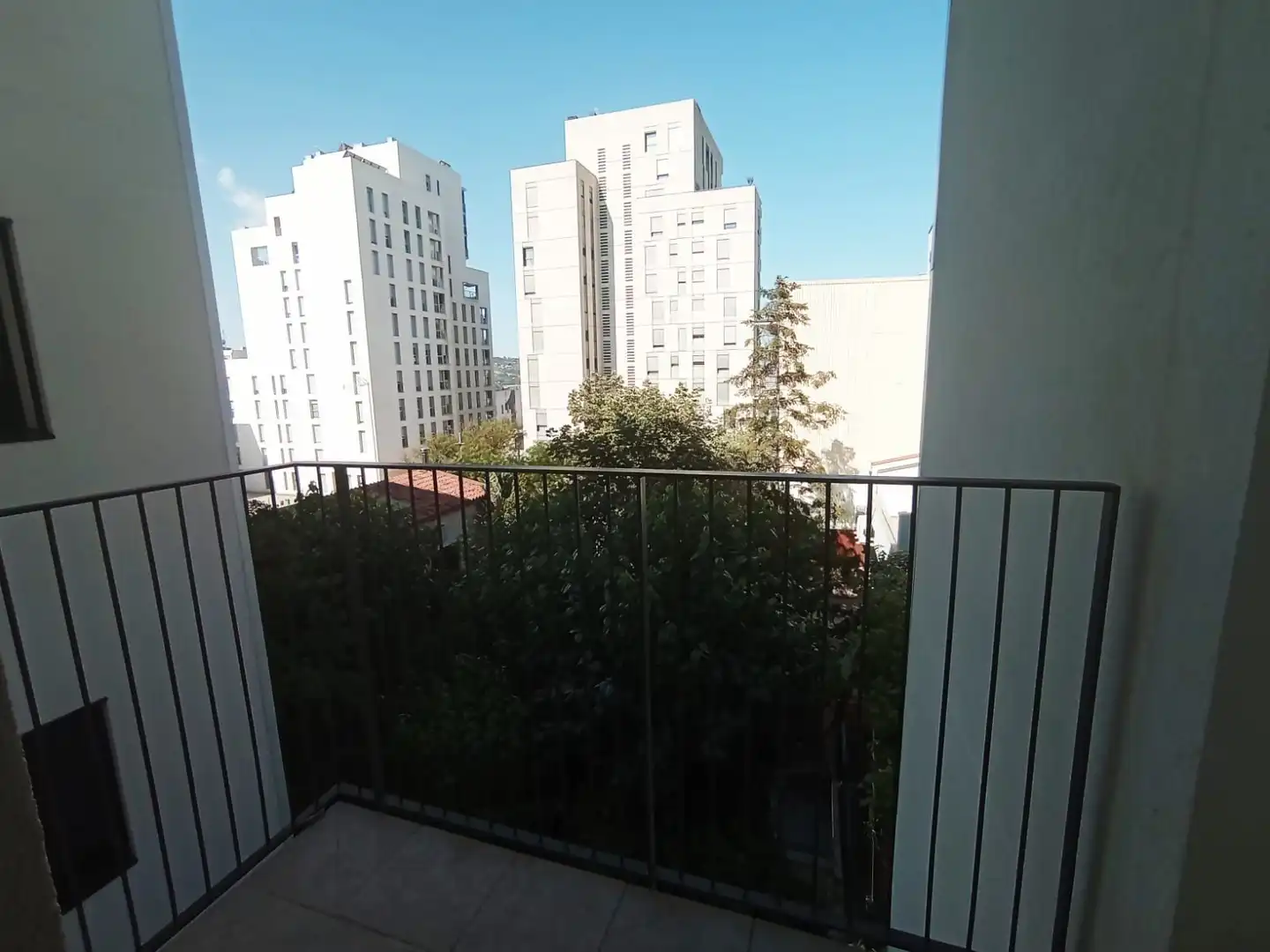 Balcony of Flat for rent in Terrassa  with Air Conditioner and Heating