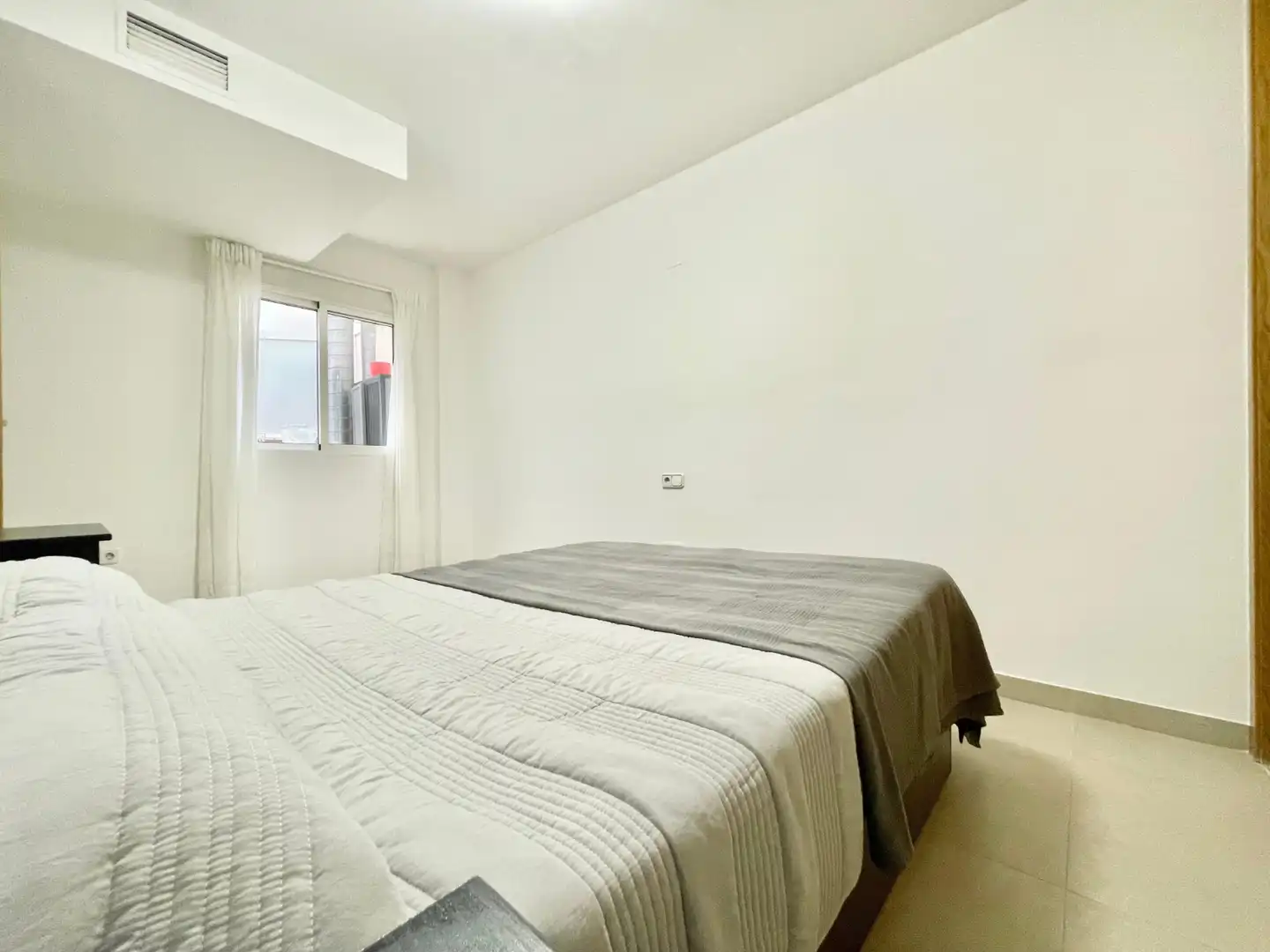 Schlafzimmer von Wohnung zur Miete in Murcia mit Klimaanlage, Heizung und Möbliert