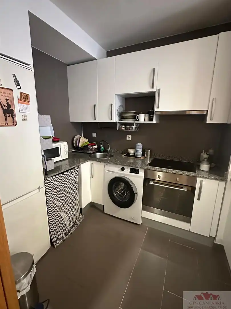 Kitchen of Apartments for rent in El Astillero    with Heating and Parquet flooring