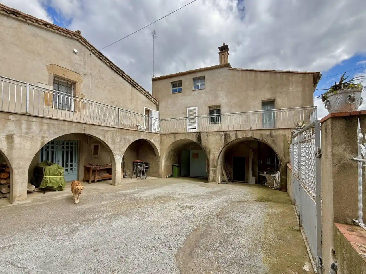 Vista exterior de Finca rústica en venta en Pontós con Calefacción, Jardín privado y Terraza
