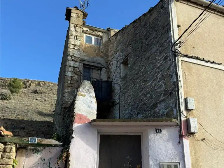 Vista exterior de Casa o chalet en venta en Murillo El Fruto con Jardín privado