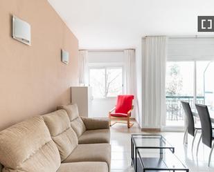 Living room of Flat to rent in  Barcelona Capital  with Air Conditioner, Heating and Furnished