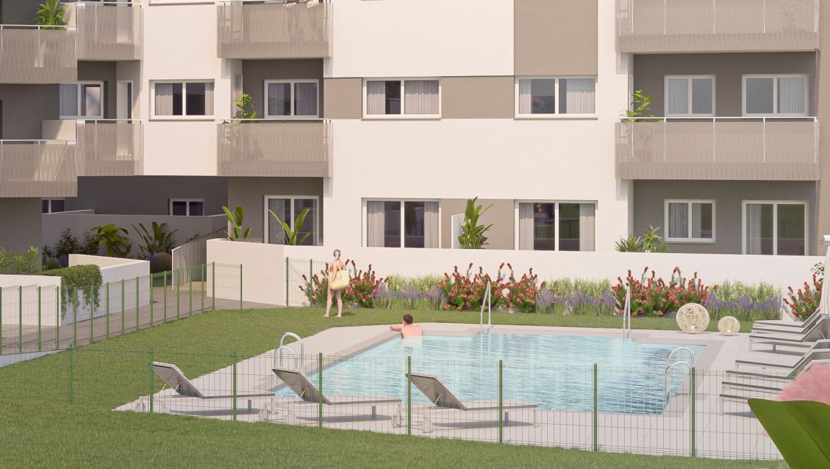 Swimming pool of Flat for sale in Vélez-Málaga  with Heating, Terrace and Storage room