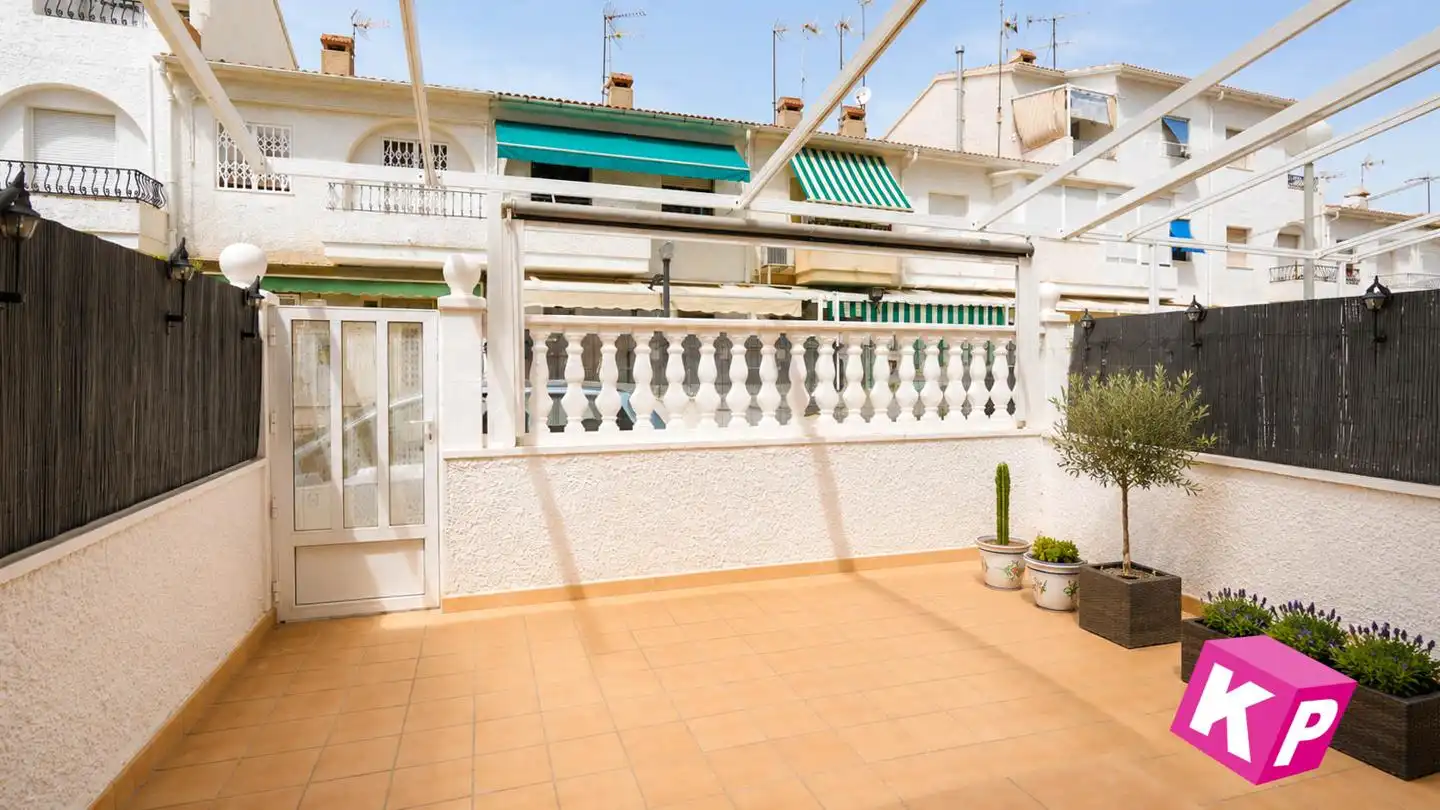 Terraza de Casa o chalet en venta en Santa Pola con Aire acondicionado, Terraza y Amueblado