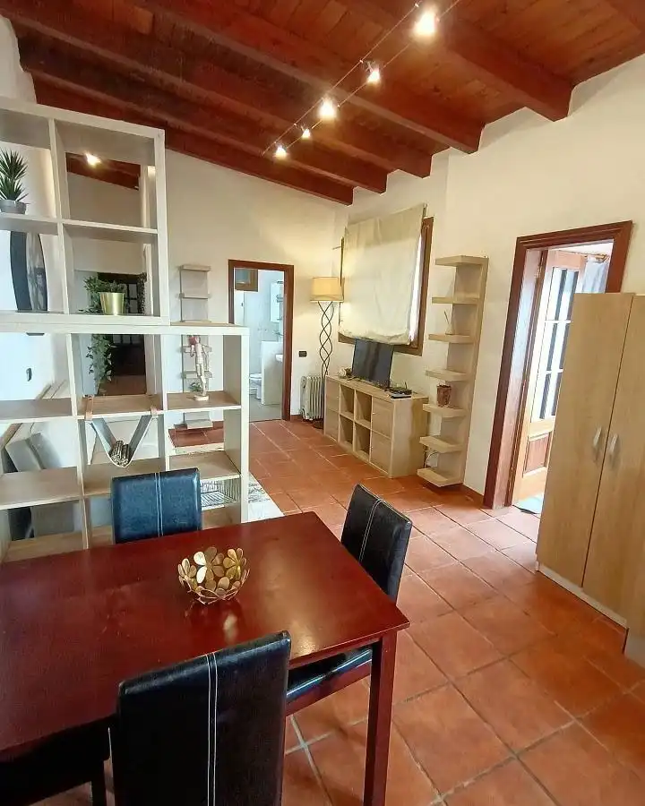 Sala de estar de Casa o chalet en venta en El Sauzal con Jardín privado, Terraza y Piscina