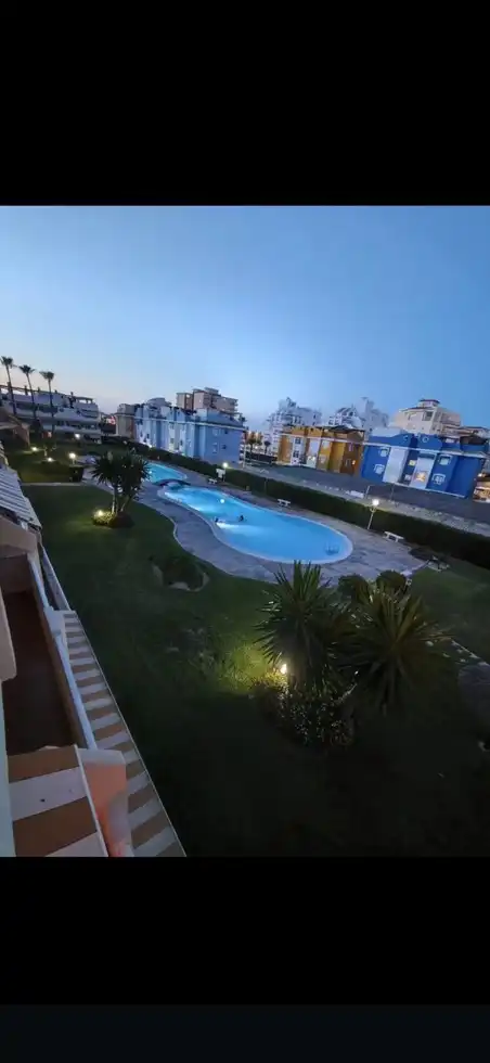 Piscina de Apartamento en venta en Xeraco con Terraza, Trastero y Amueblado