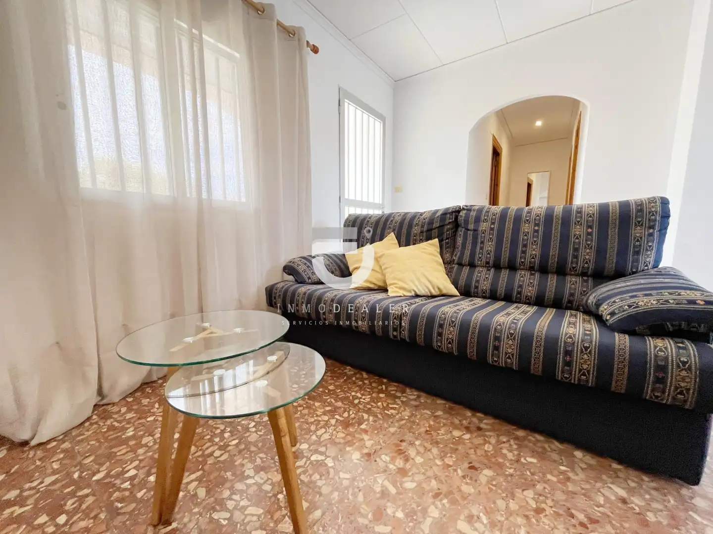 Wohnzimmer von Haus oder Chalet zum Verkauf in Oliva mit Klimaanlage, Heizung und Terrasse