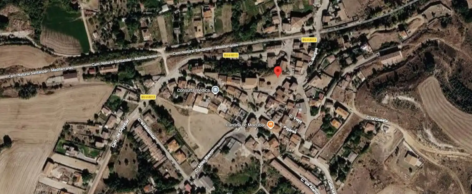 Vista exterior de Residencial en venda en Modúbar de la Emparedada, Burgos
