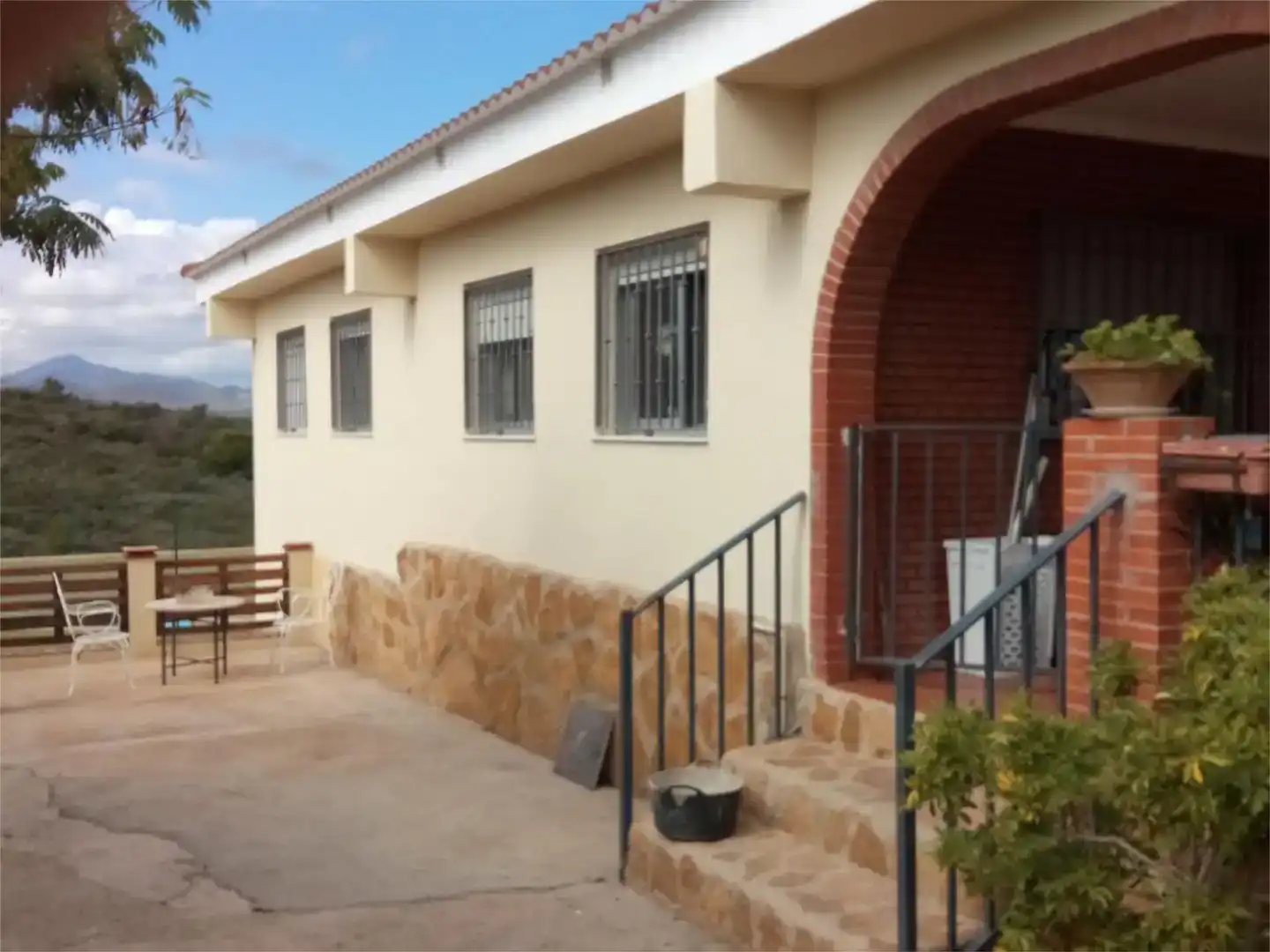 Vista exterior de Casa o chalet en venta en Real con Aire acondicionado y Piscina