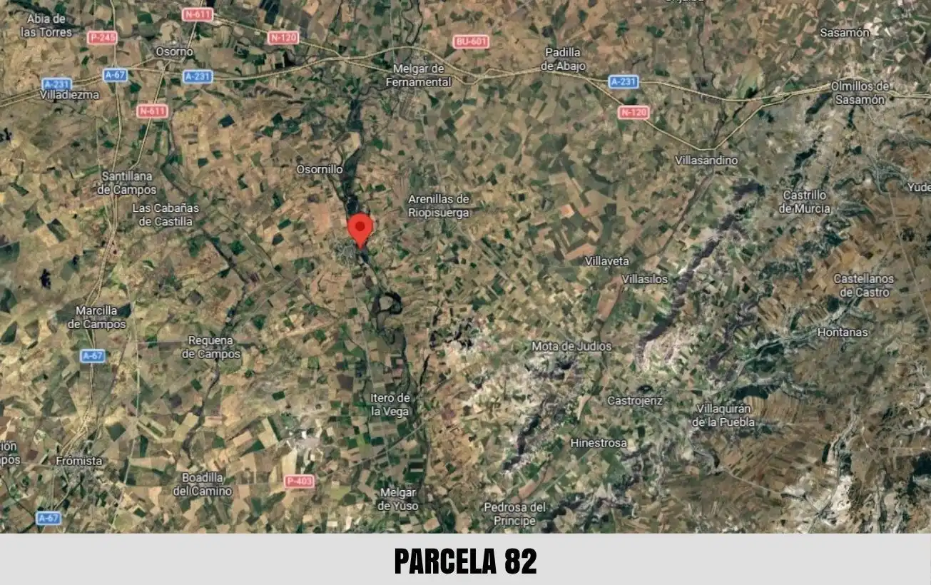 Terreno en venta en Palacios de Riopisuerga