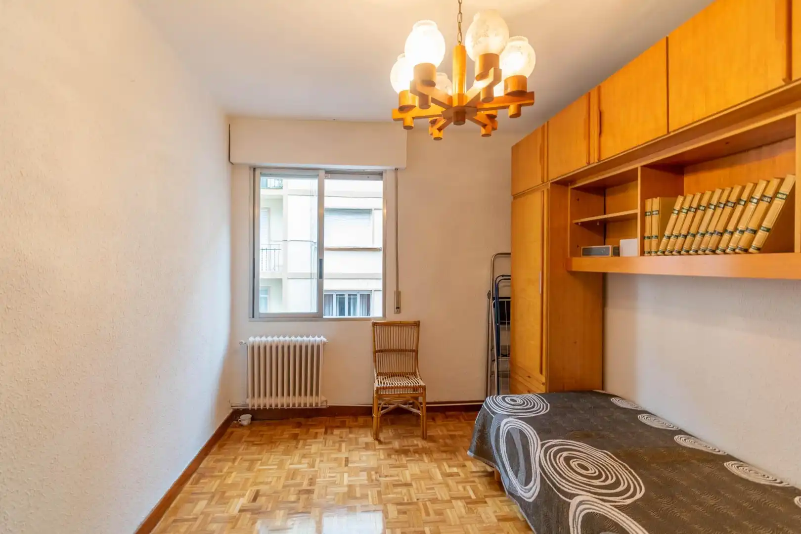 Bedroom of Flat for sale in  Pamplona / Iruña  with Heating, Storage room and Balcony