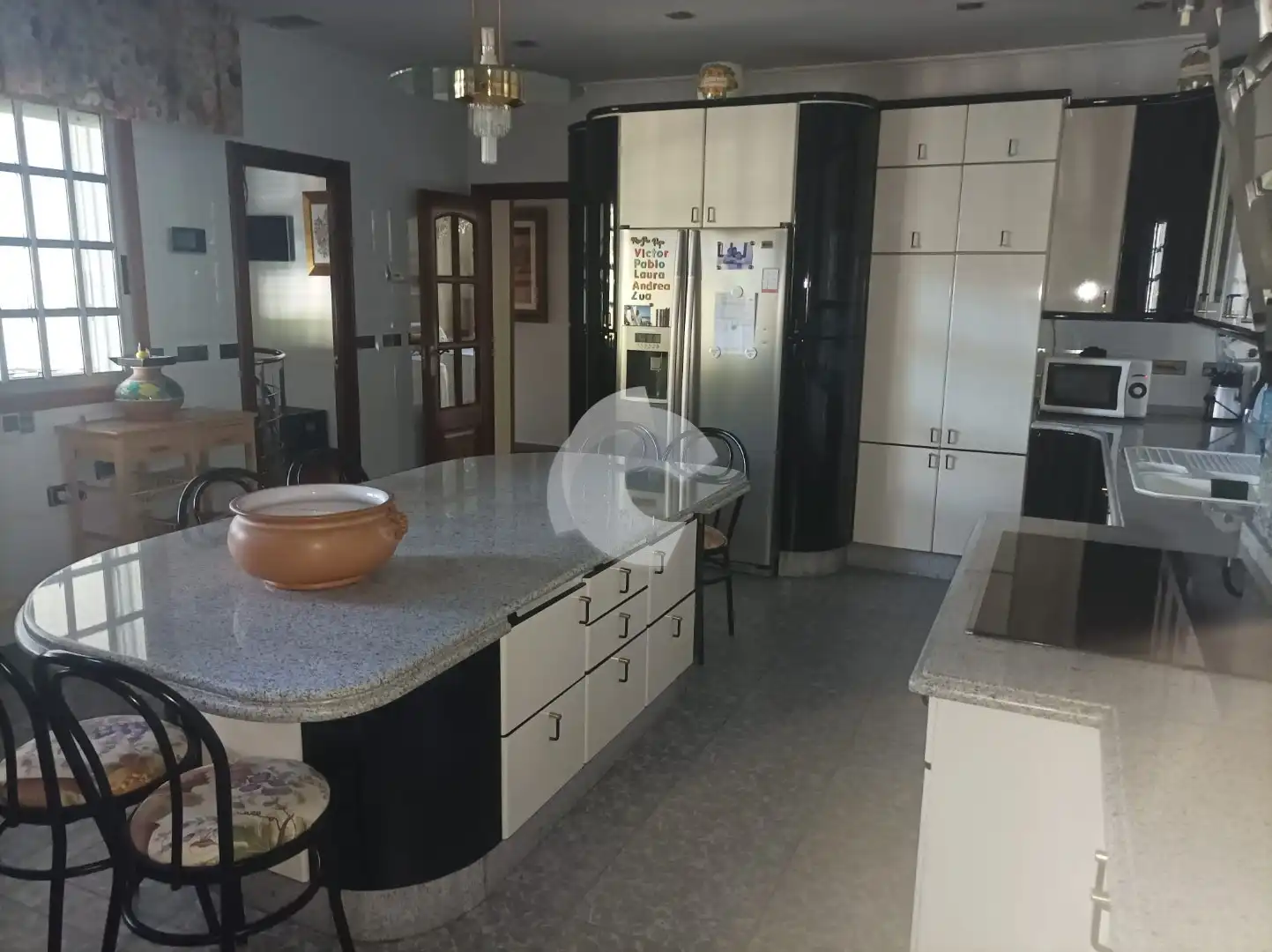 Cocina de Casa adosada en venta en Ourense Capital 