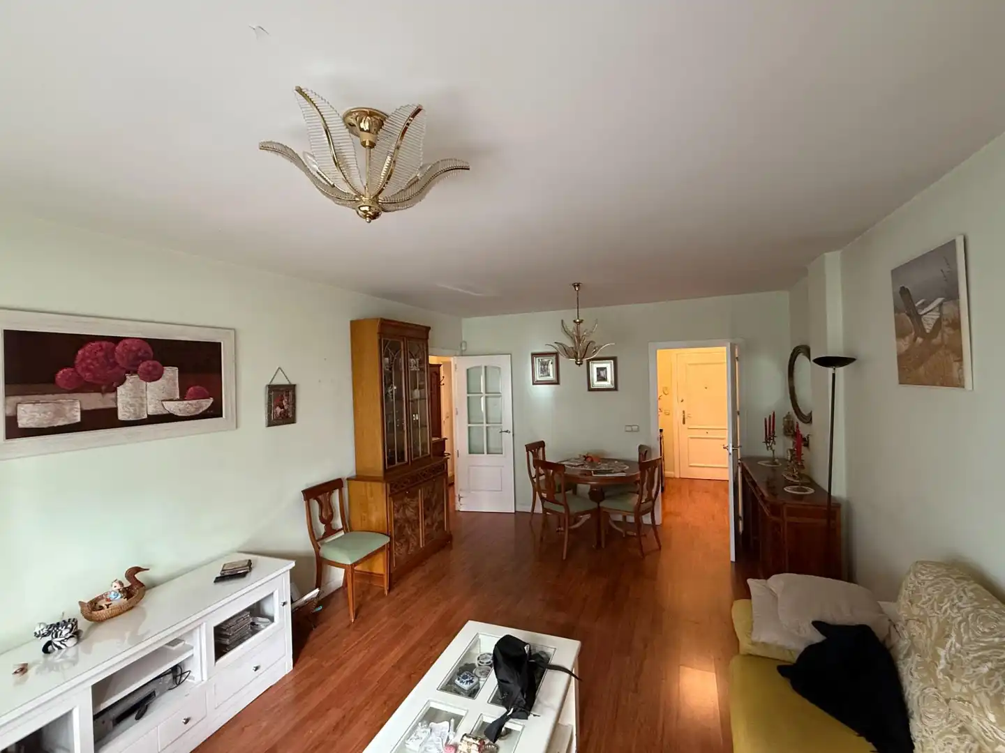 Sala de estar de Piso de alquiler en Majadahonda con Terraza