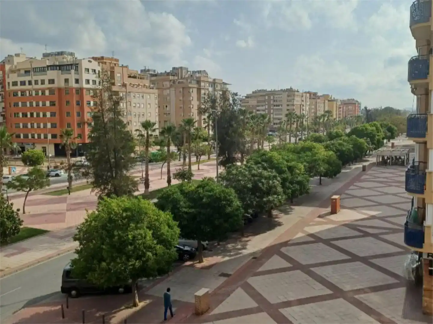 Vista exterior de Pis de lloguer en  Murcia Capital amb Aire condicionat i Balcó