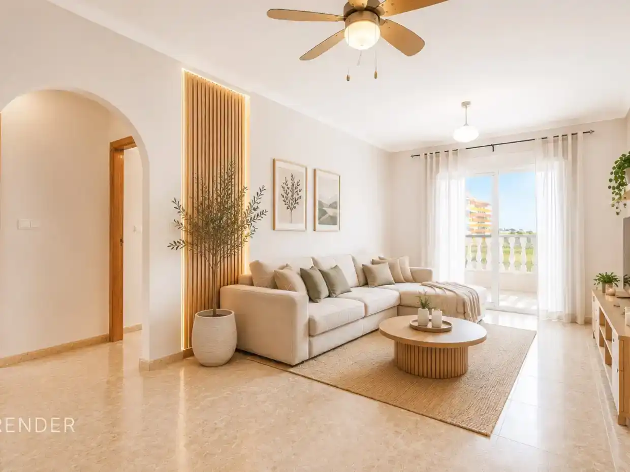 Sala de estar de Piso en venta en Orihuela con Aire acondicionado, Piscina y Balcón