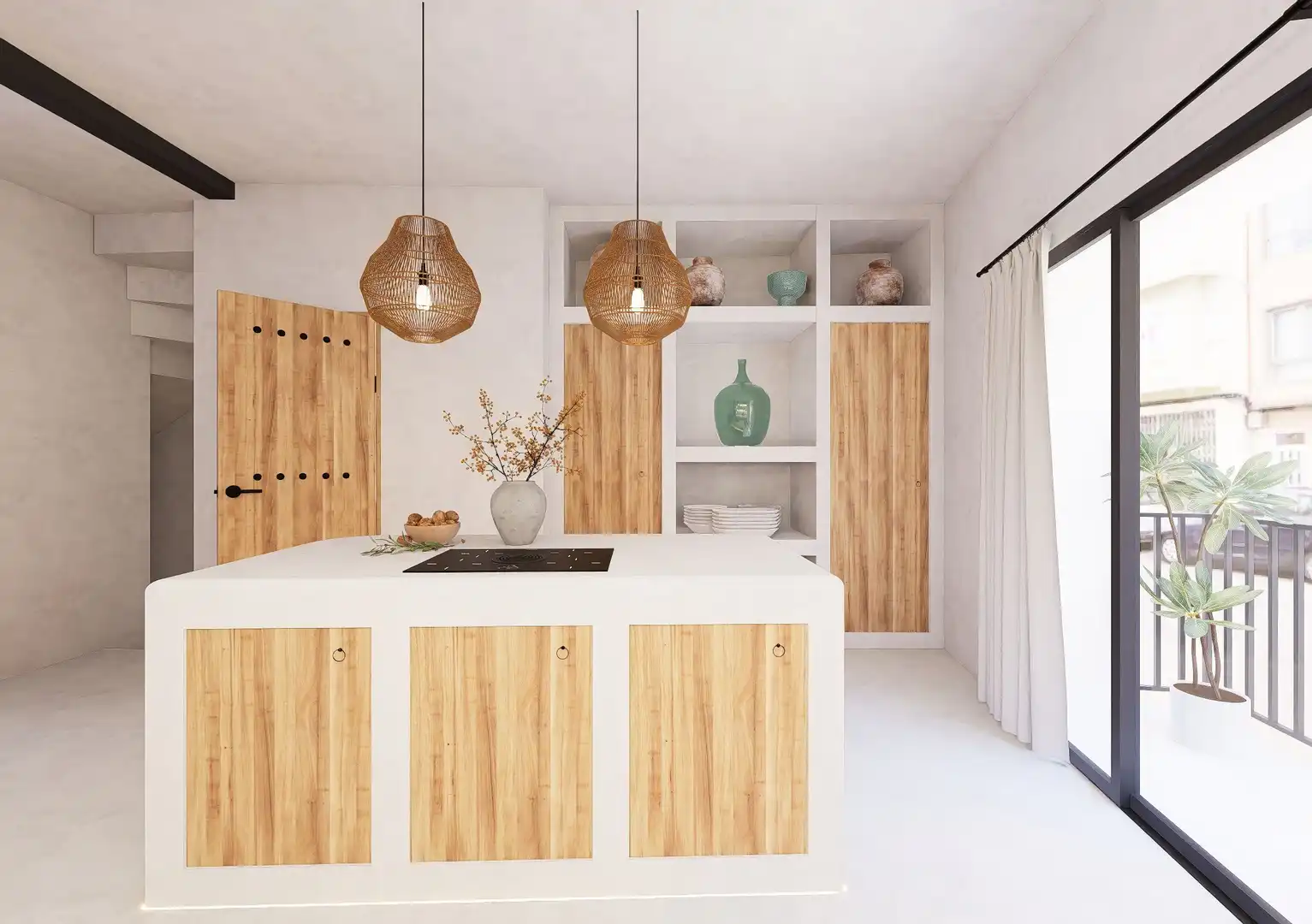 Kitchen of Country homes for sale in Pego  with Air Conditioner, Heating and Terrace