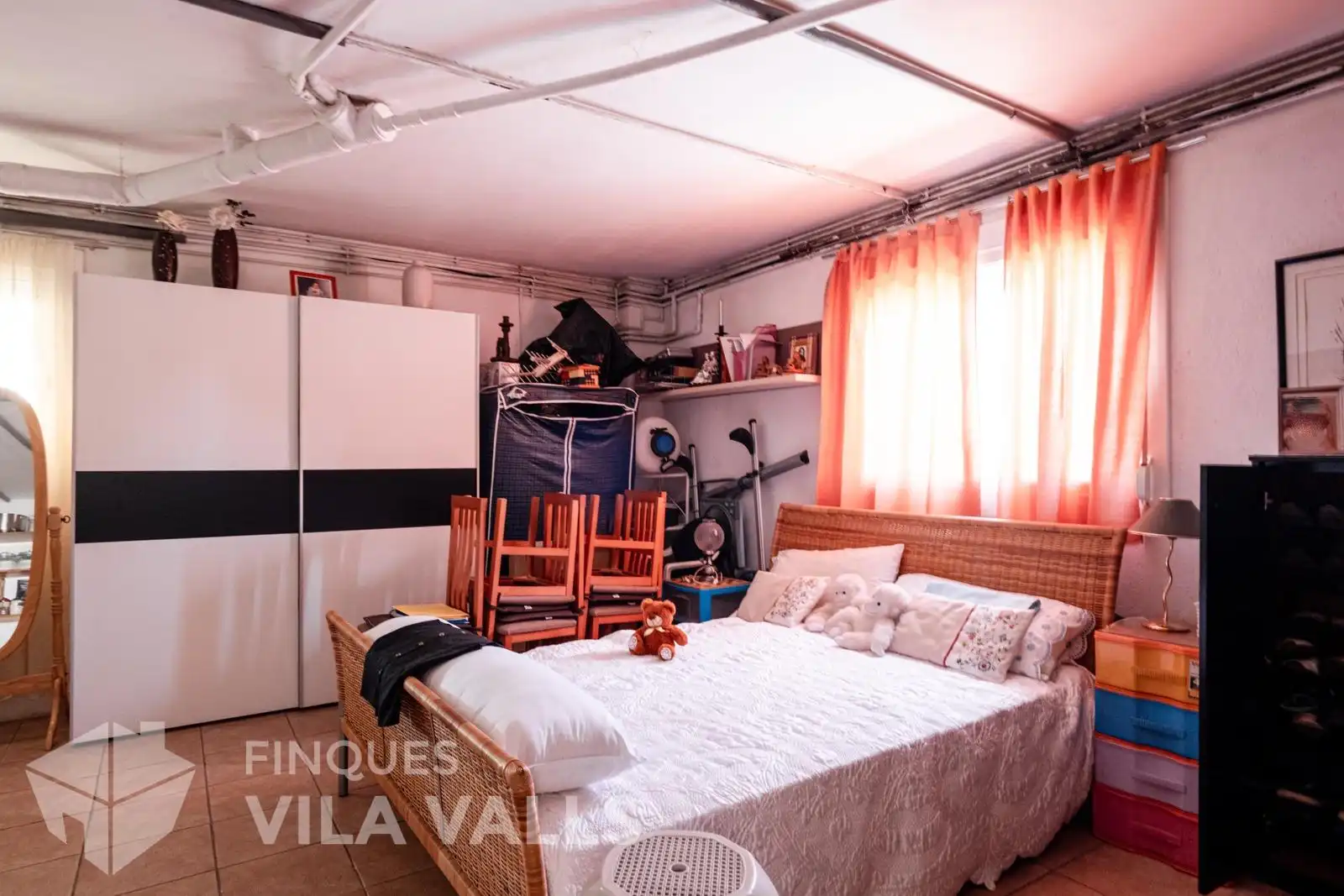 Dormitori de Casa o xalet en venda en Caldes de Montbui amb Piscina comunitària