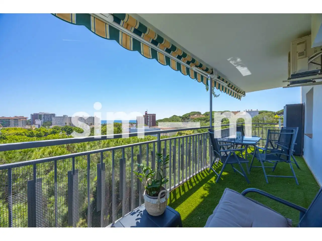 Terrassa de Apartament en venda en Castell d'Aro, Platja d'Aro i s'Agaró amb Aire condicionat, Calefacció i Parquet