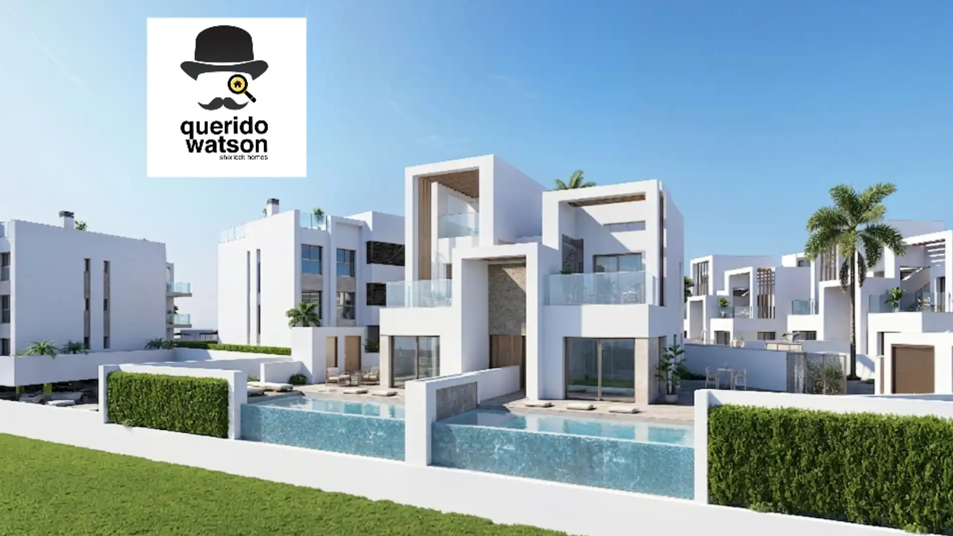 Exterior view of Houses for sale in Los Alcázares  with Air Conditioner, Heating and Private garden