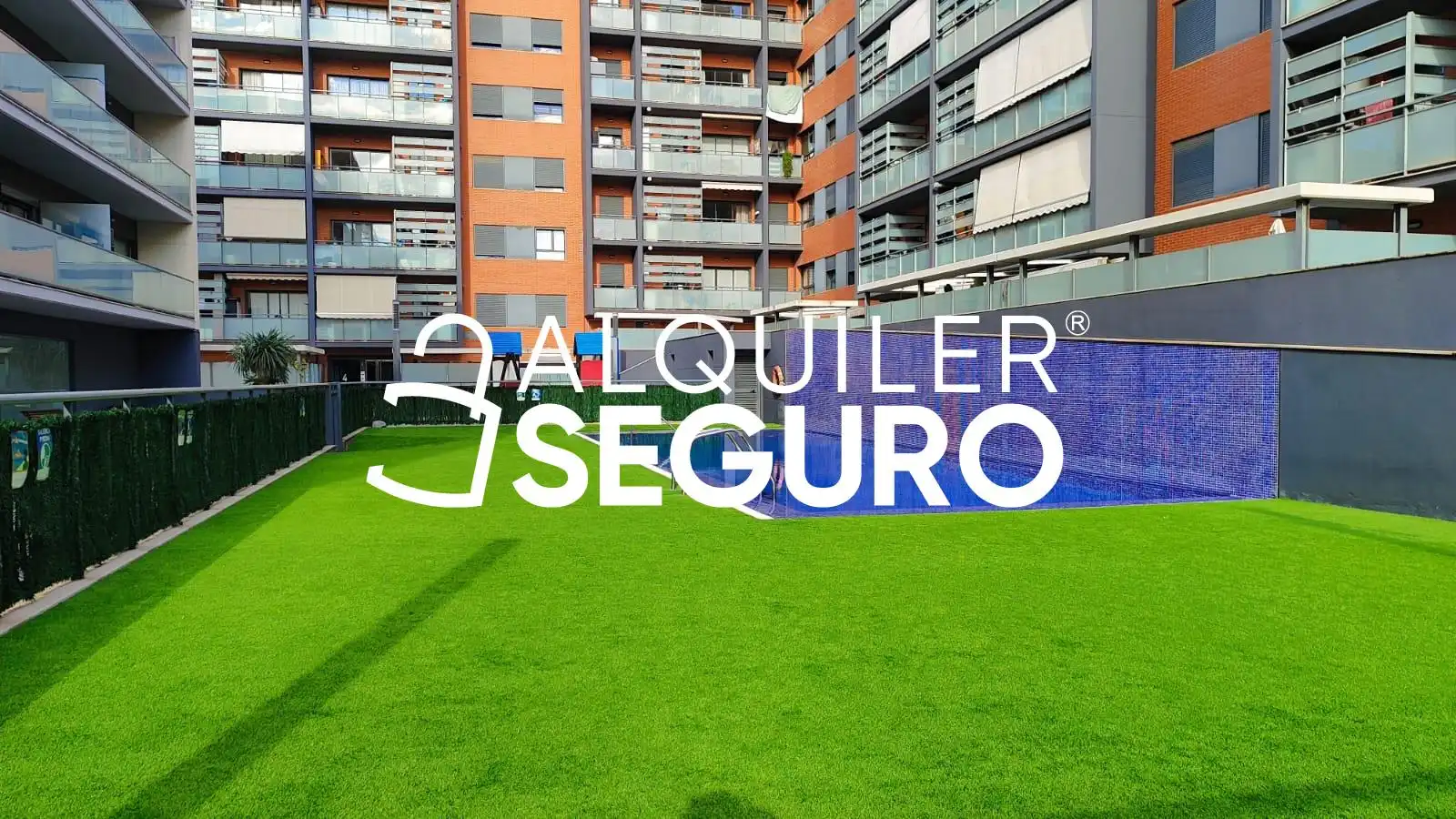 Piscina de Piso de alquiler en Paterna con Aire acondicionado, Calefacción y Terraza