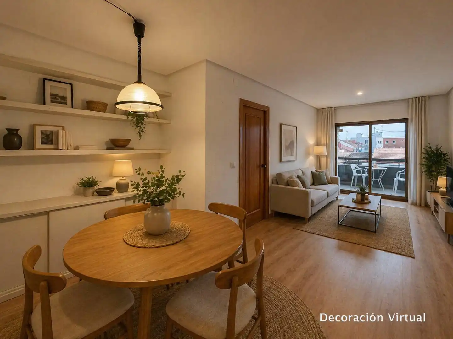 Sala de estar de Piso en venta en  Madrid Capital con Terraza