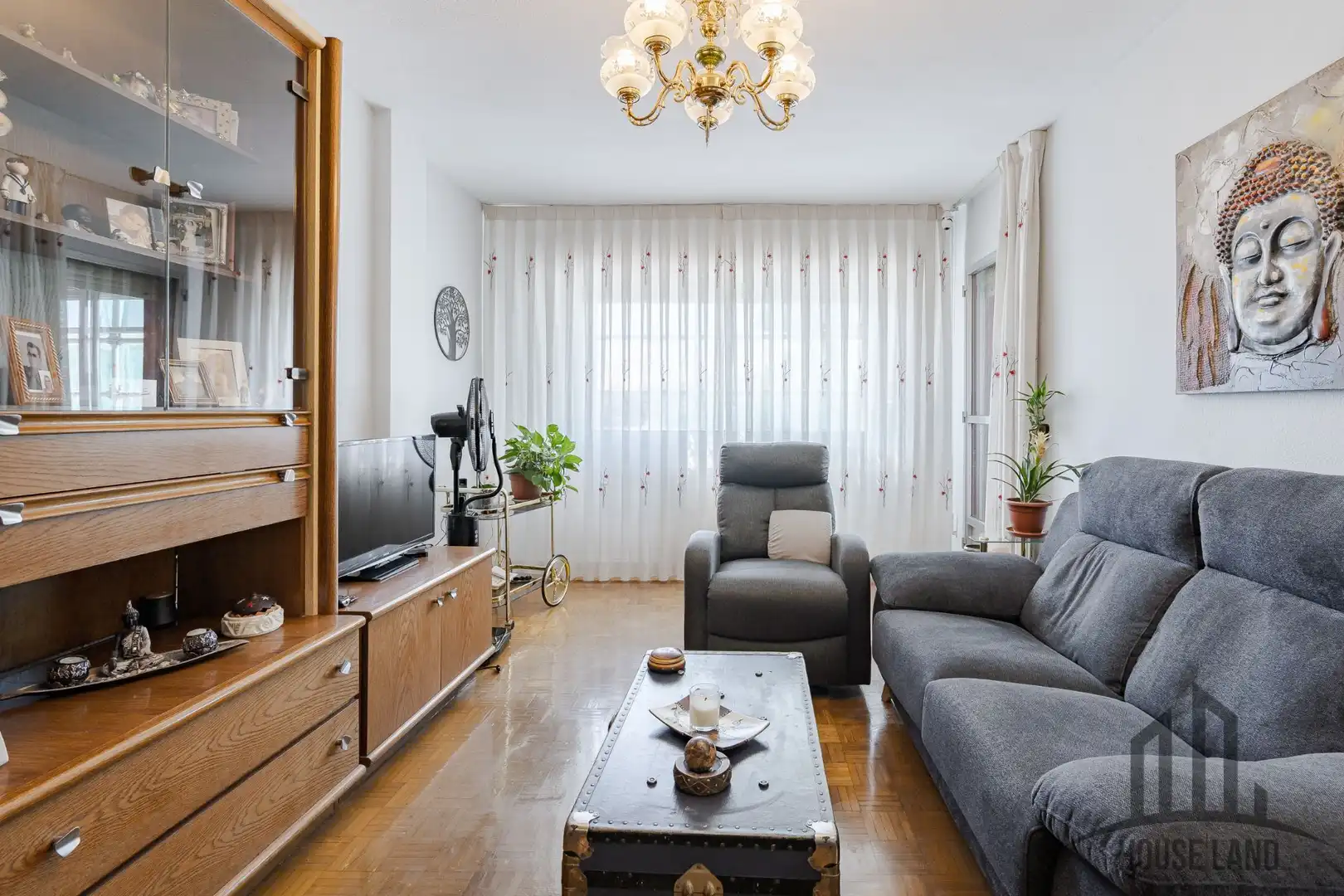 Wohnzimmer von Wohnung zum Verkauf in Algete mit Klimaanlage, Heizung und Gemeinschaftspool