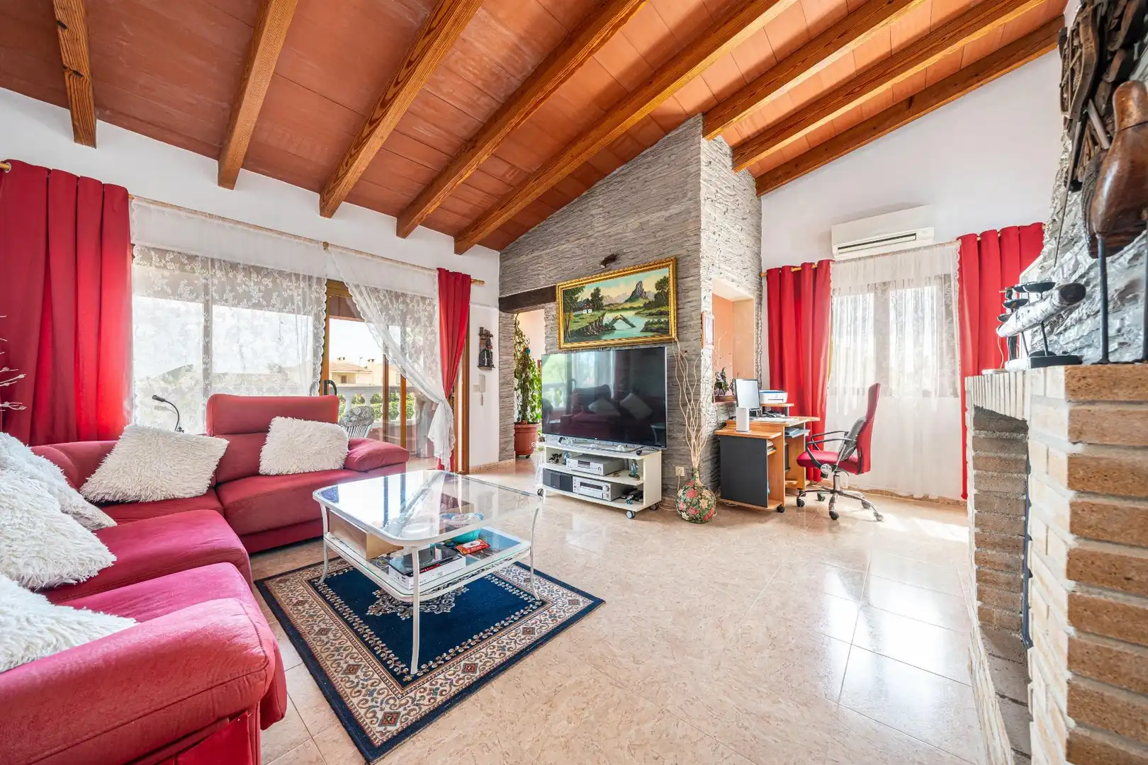 Sala de estar de Casa o chalet en venta en Sant Llorenç des Cardassar