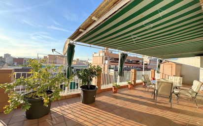 Terrace of Attic for sale in L'Hospitalet de Llobregat  with Air Conditioner, Heating and Parquet flooring