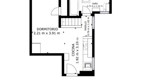 Foto 2 de Estudio en venta en Universidad - Malasaña, Madrid Capital