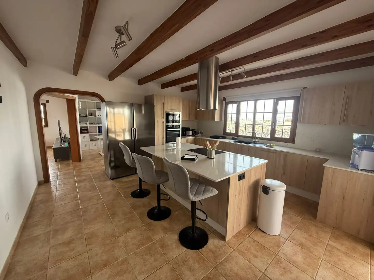 Kitchen of Houses for sale in La Oliva  with Private garden, Terrace and Storage room