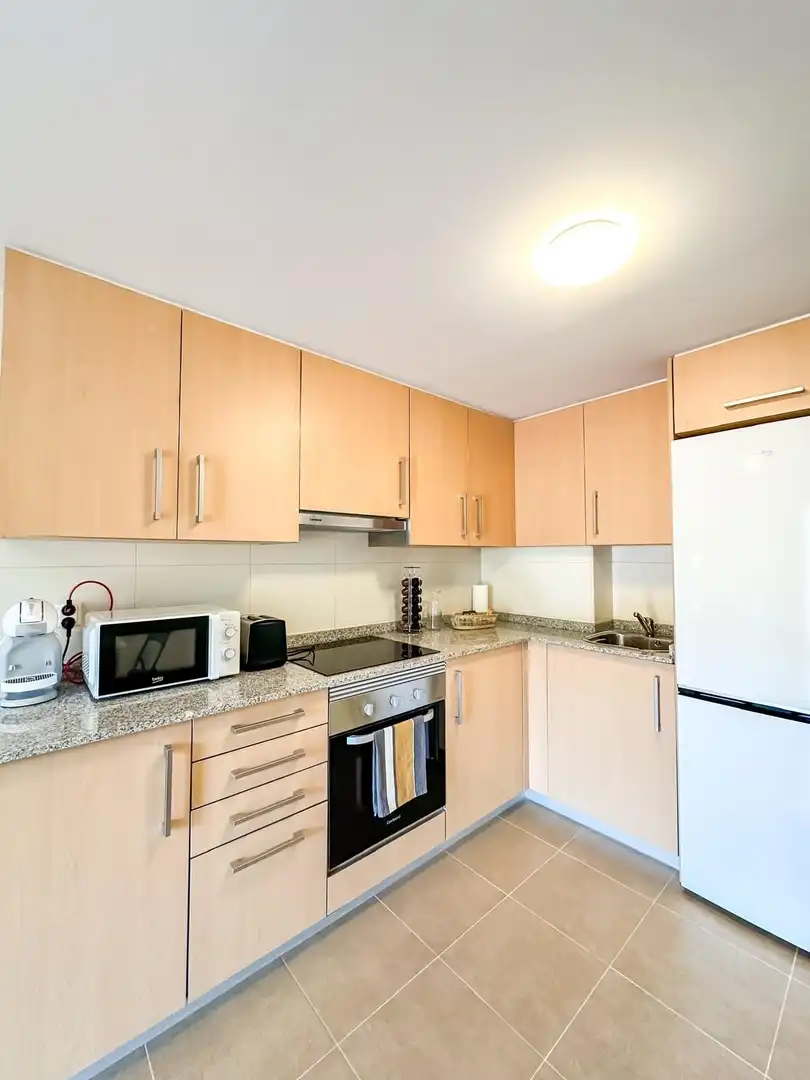 Cuina de Apartament en venda en Fisterra amb Calefacció, Terrassa i Traster