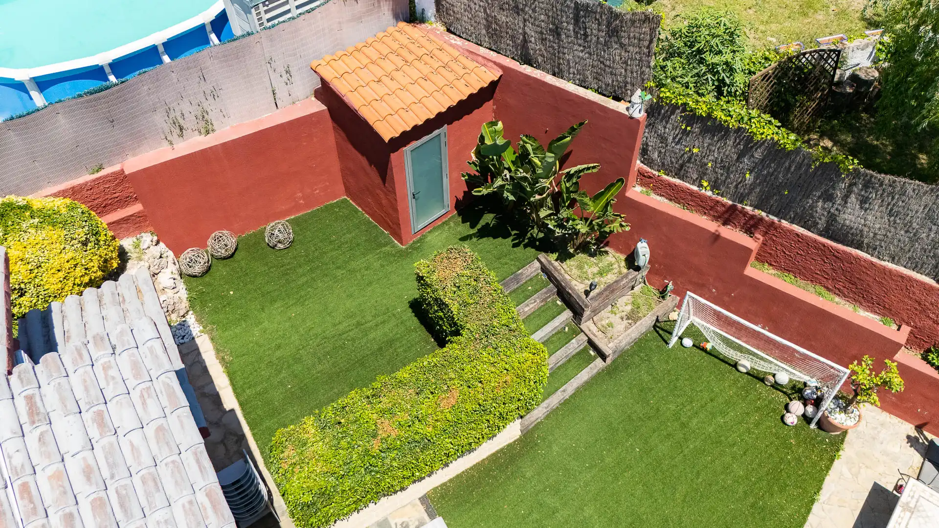 Jardí de Casa o xalet en venda en Castellar del Vallès amb Aire condicionat, Calefacció i Jardí privat