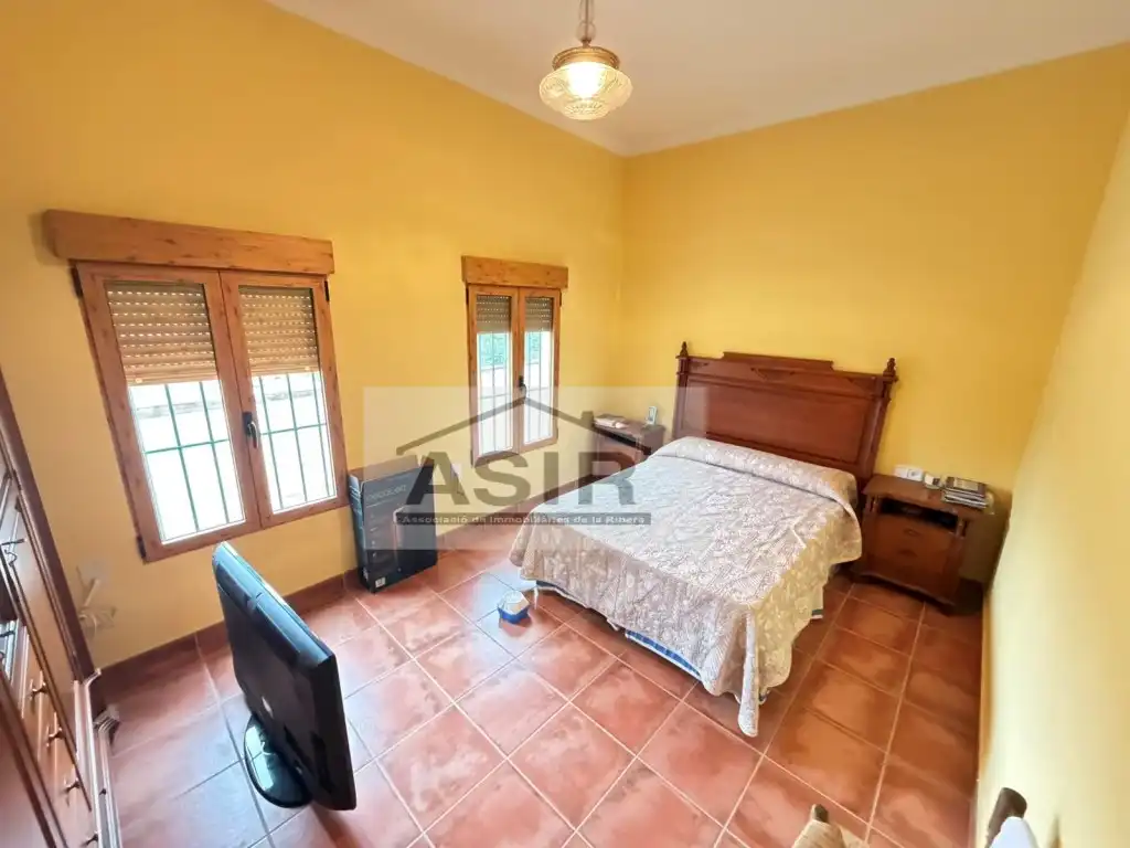 Bedroom of Houses for rent in Alzira  with Terrace and Swimming Pool