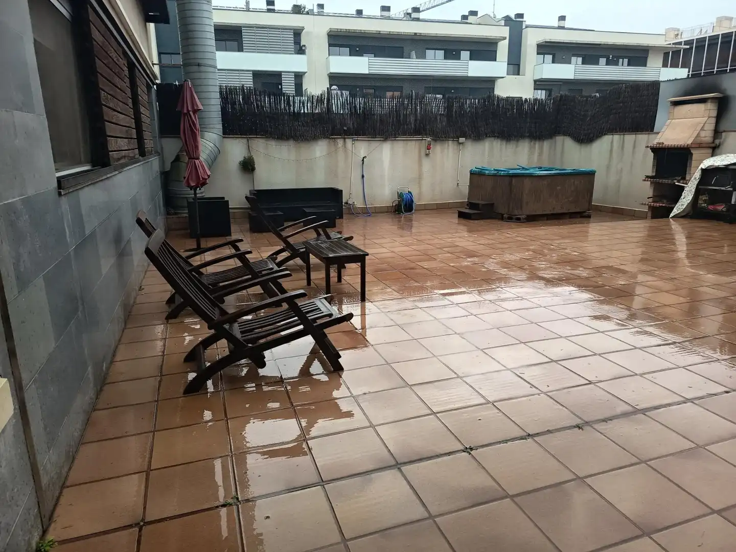 Terrasse von Wohnung zum Verkauf in Badalona mit Heizung und Terrasse