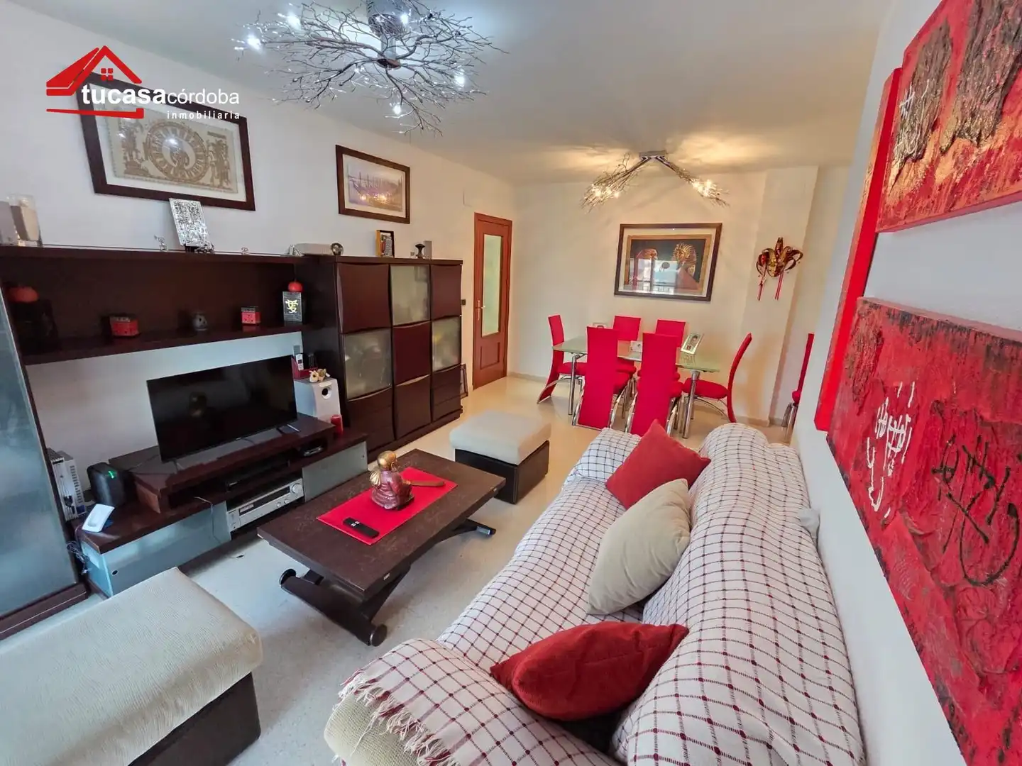 Wohnzimmer von Wohnung zum Verkauf in Córdoba mit Klimaanlage und Abstellraum