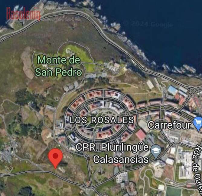 Vista exterior de Residencial en venda en A Coruña Capital 